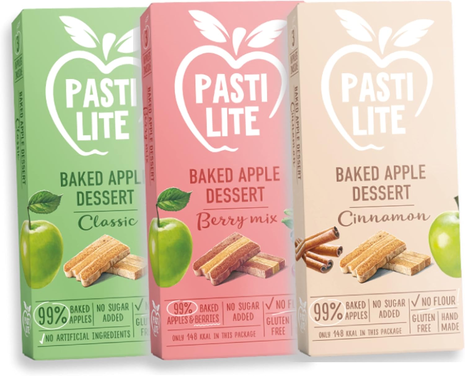 Pasti Lite Zimt- Gebackenes Apfeldessert 50 g